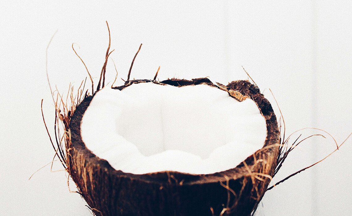 coconut with shell