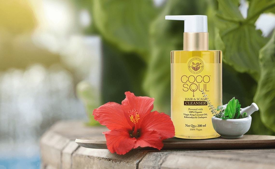 hair cleanser with benefits of hibiscus