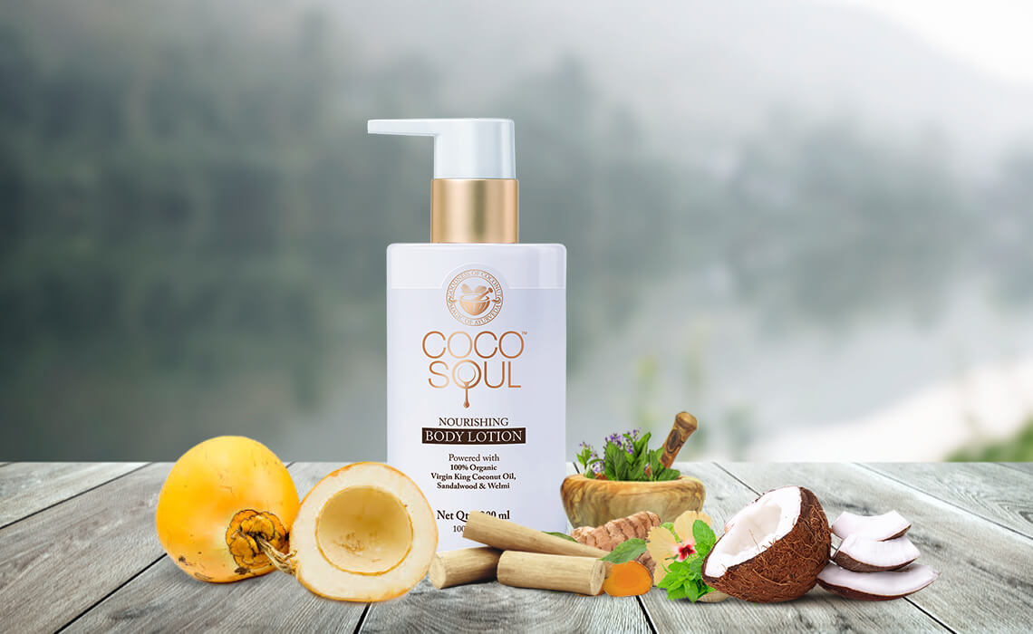 natural body lotion in winter