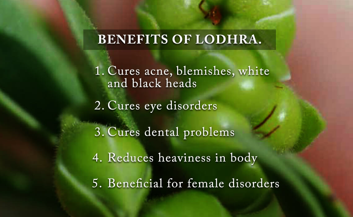 benefits of lodhra