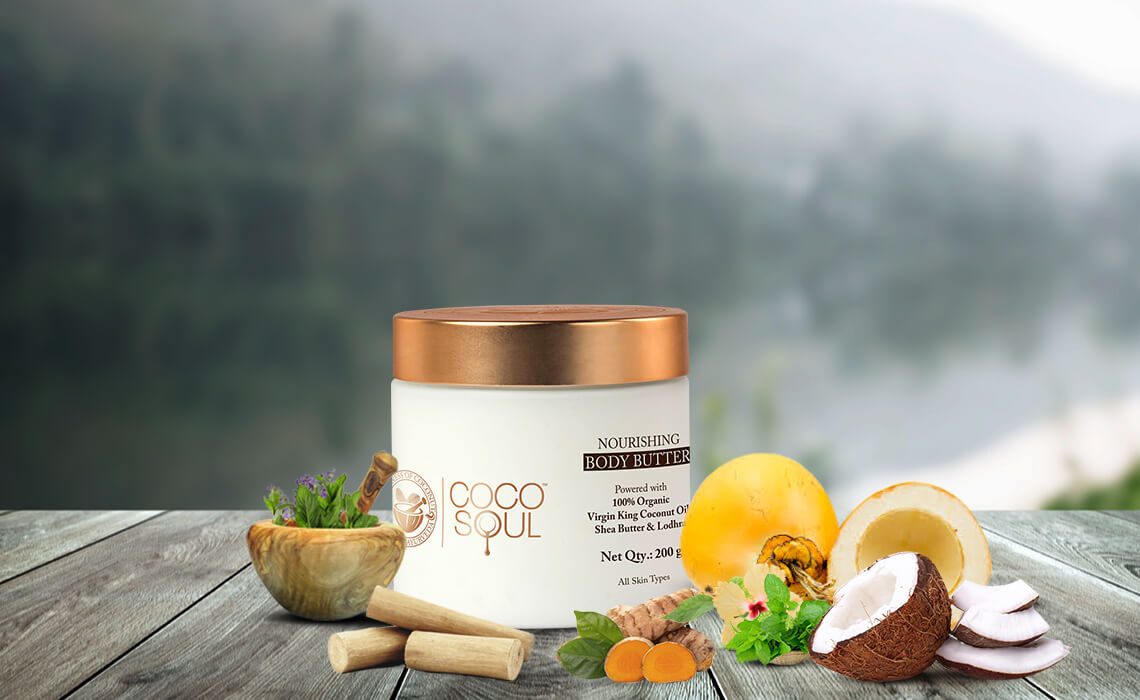 natural body butter for winter skin care