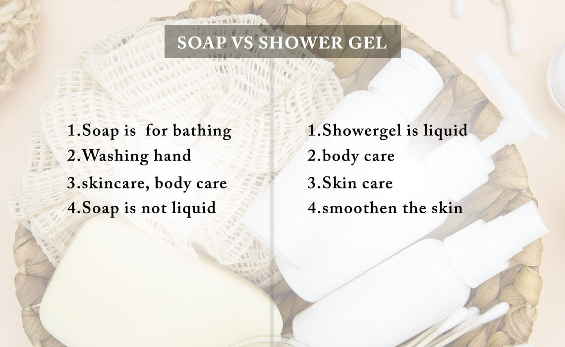 Soap or hot sale shower gel