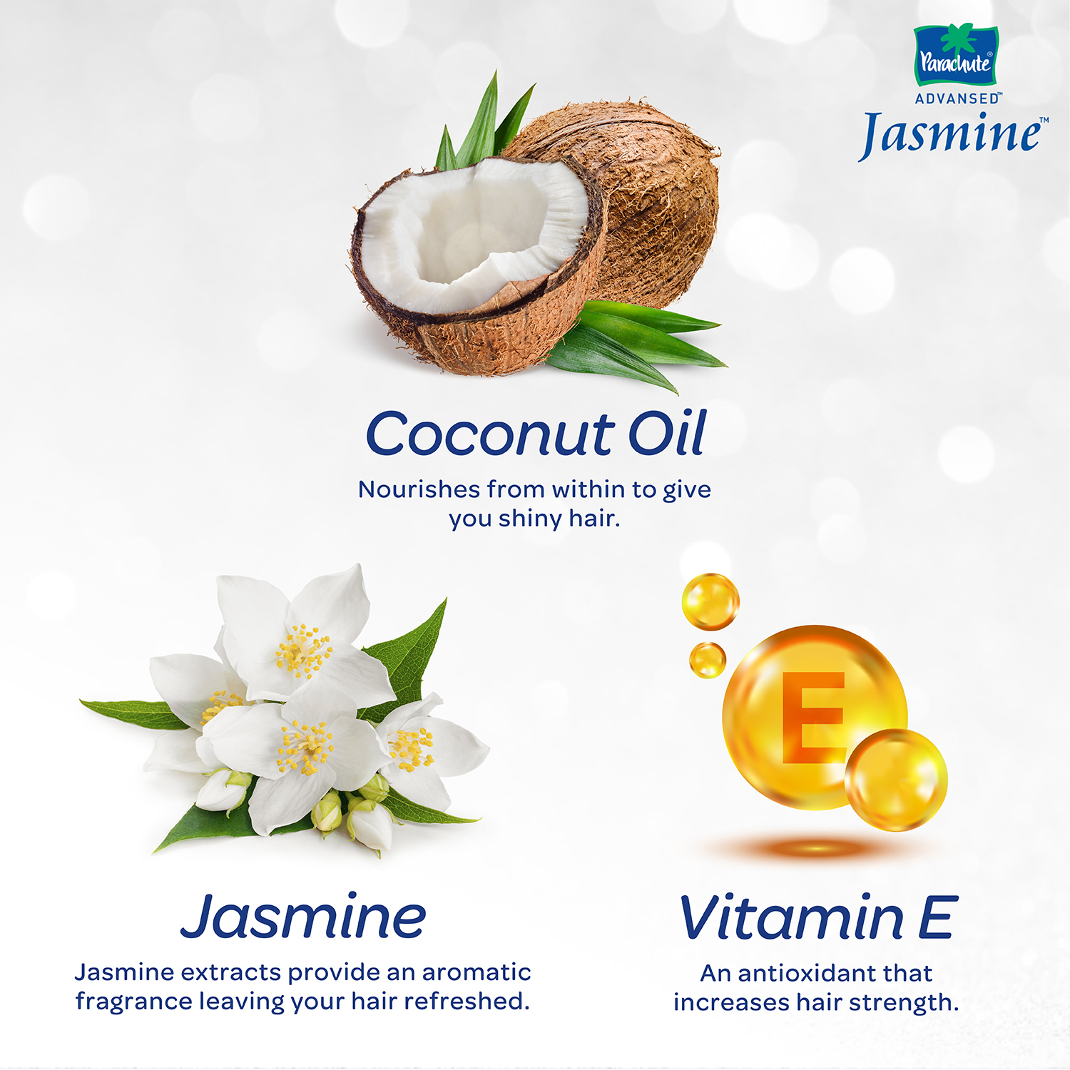 Buy Parachute advanced jasmine coconut hair oil and earn 2 points